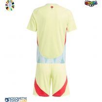 Otroški Nogometni dresi Španija Gostujoči EP 2024 Kratek Rokav (+ Kratke hlače)